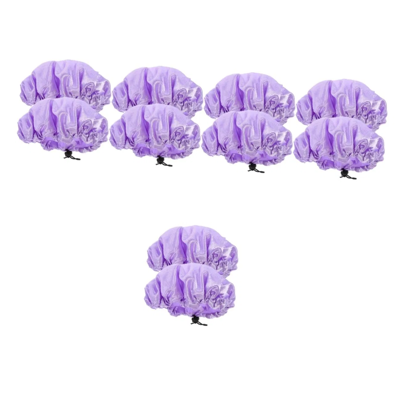 Шапочка для душаs, Satin, Minkissy, Pack of 10, Purple