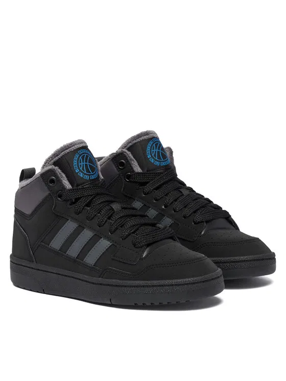 Кроссовки Rapid Court Mid Winterized Adidas, черный — фото 2