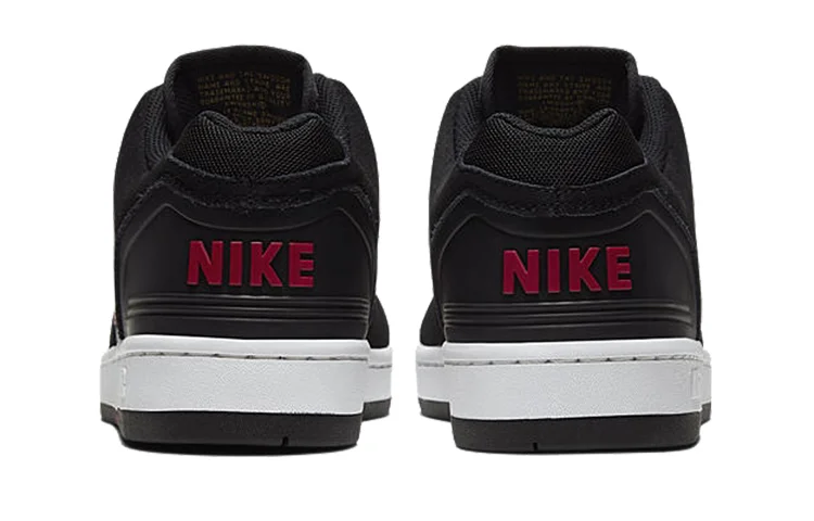 Кроссовки Nike SB Air Force 2 Low, черный/красный — фото 4