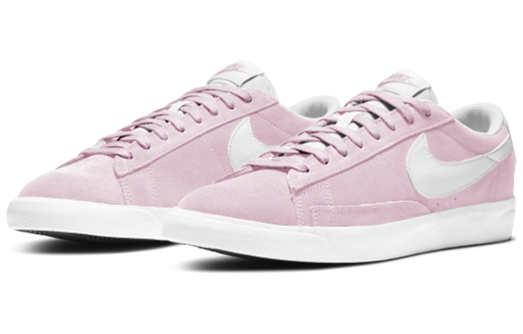 Кроссовки Nike Blazer Low, розовый/белый — фото 3