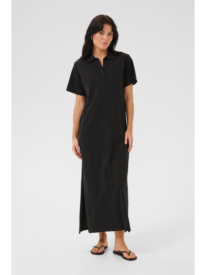 

My Essential Wardrobe Трикотажное платье AbbyMW, повседневный крой, черное