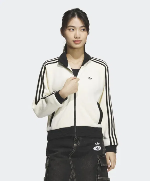 Тренировочная куртка, Color, Adidas, кремово-белый