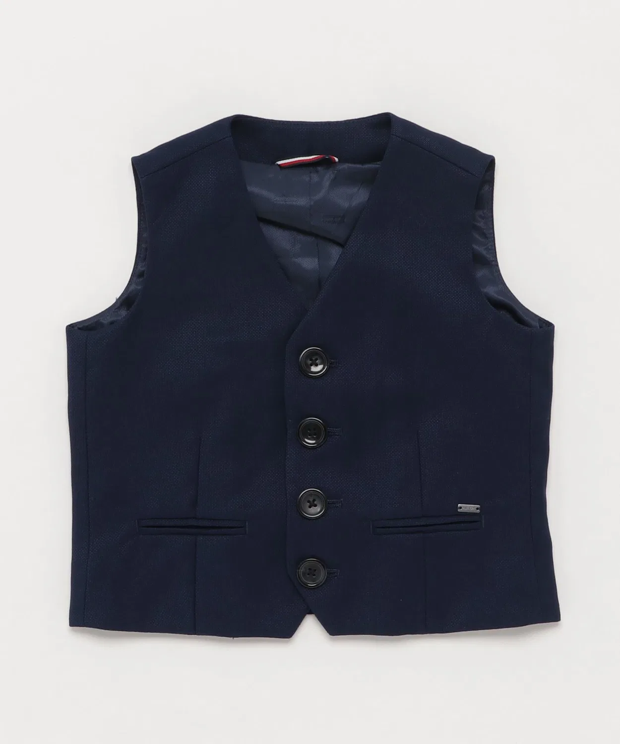 Детский жилет классический с 4 пуговицами Tommy Hilfiger, Navy