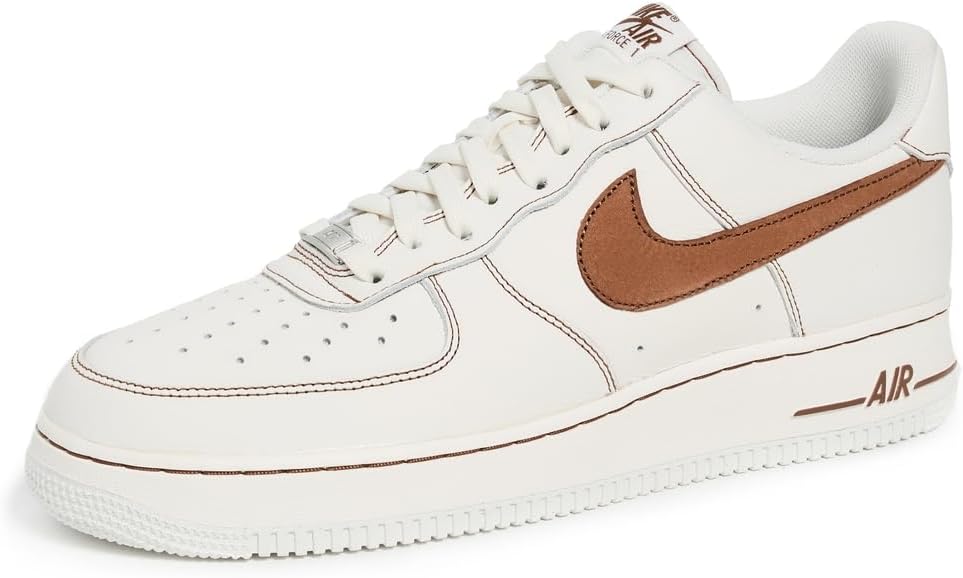 Кроссовки Nike Air Force 1 '07 Lv8 Ess+ для мужчин, Ivory/Saddle Brown