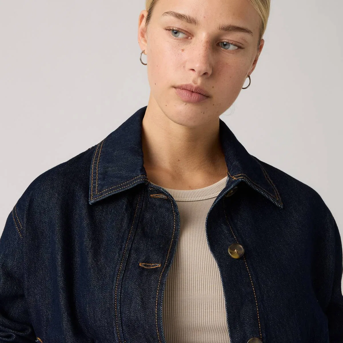 Куртка в стиле вестерн от Charli Levi's, Early Signs - Dark Wash — фото 2