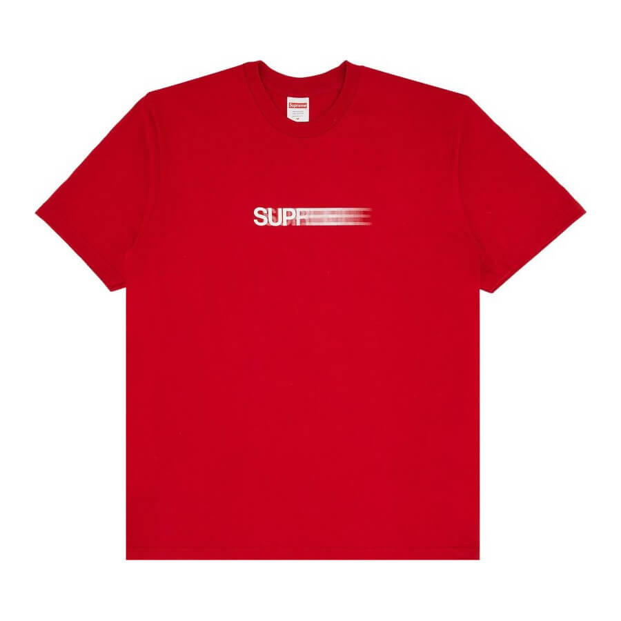 

Футболка Supreme Motion Logo, красный