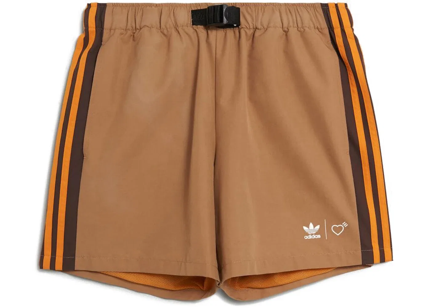 Мужские шорты с принтом Adidas x Human Made Shorts, Brown