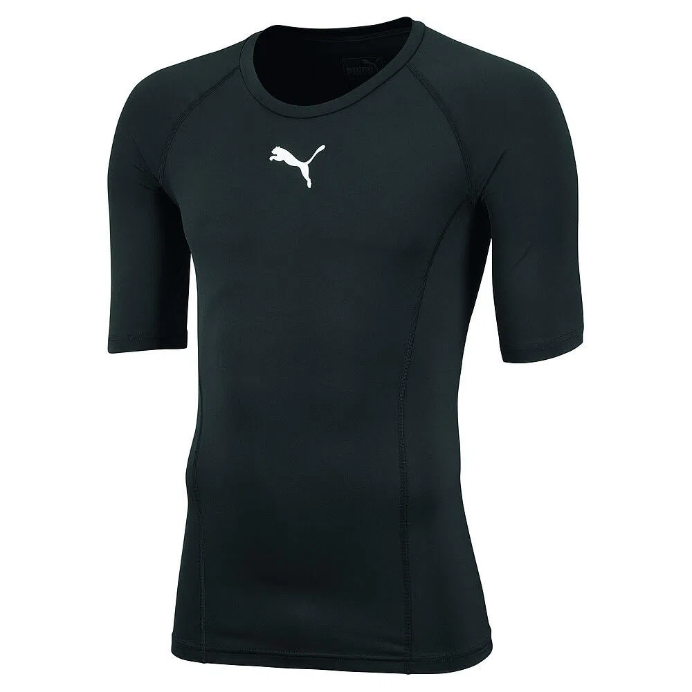 Детская компрессионная футболка Liga Baselayer Tee SS Jr Puma, Schwarz