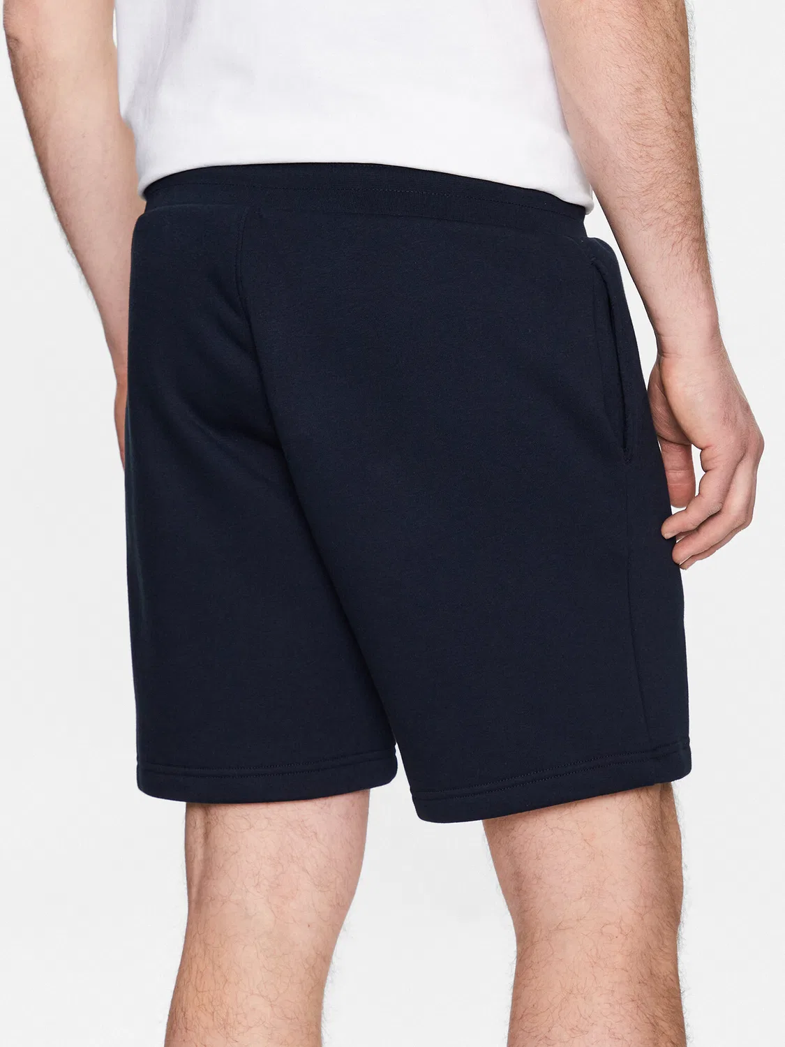 Мужские спортивные шорты стандартного кроя Curve Logo Tommy Hilfiger, темно-синий — фото 3