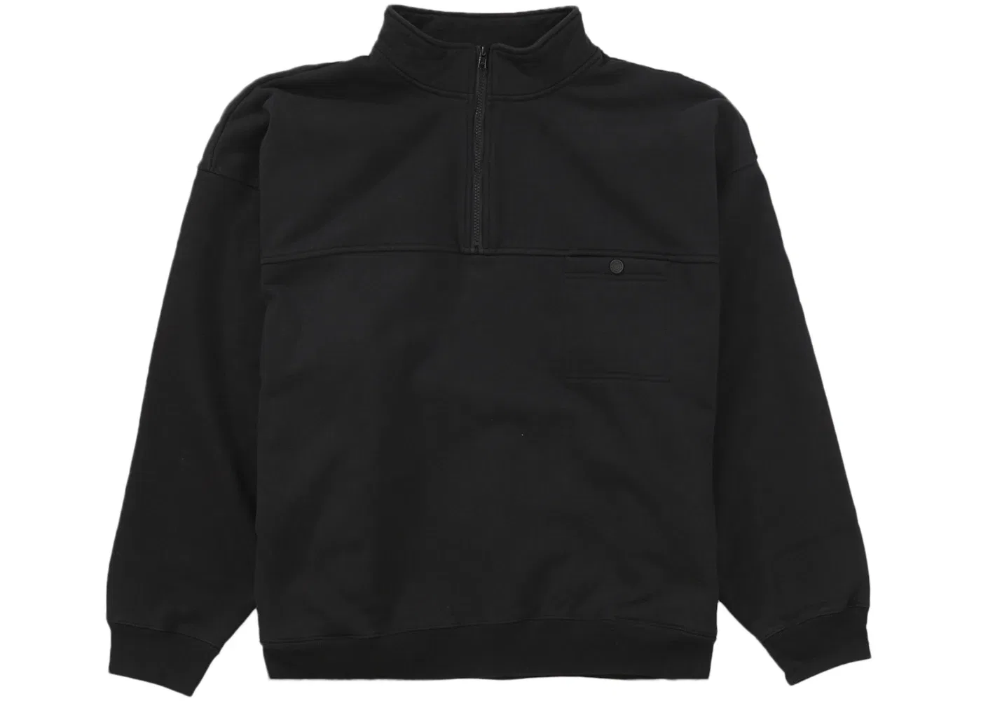Мужской свитшот с длинным рукавом Supreme Pullover, Black