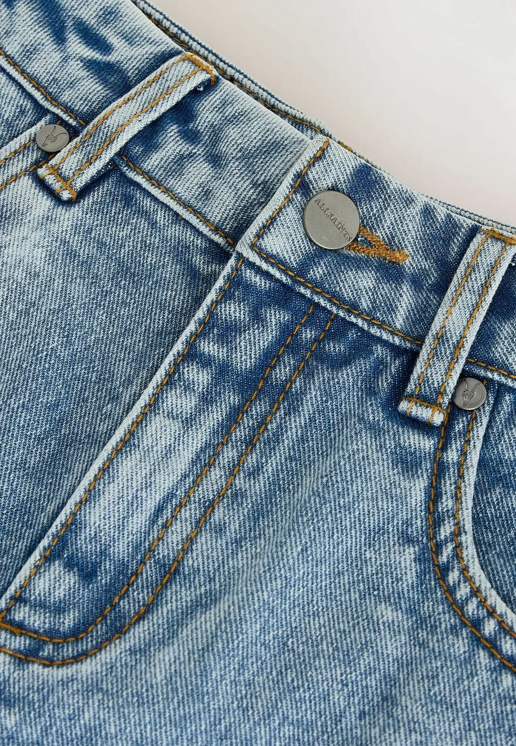 Джинсы с широкими штанинами - джинсы свободного кроя Smallsaints, Blue Denim — фото 3