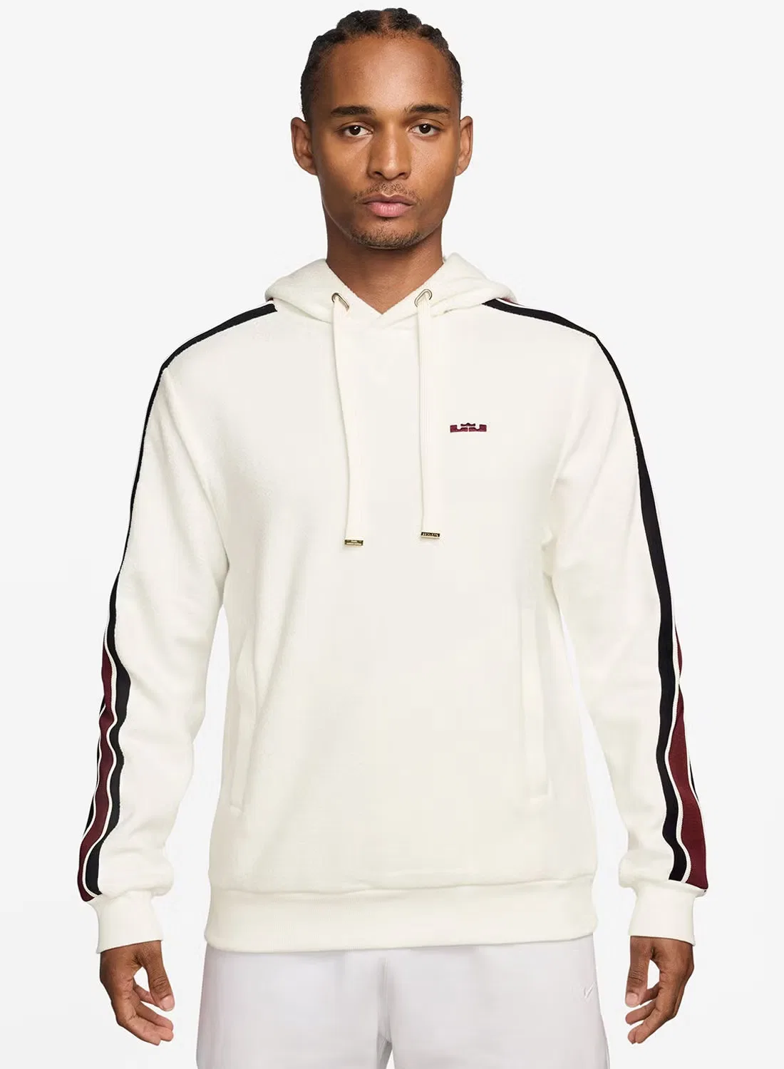 Худи с капюшоном Therma-Fit Standard Issue Nike, белый