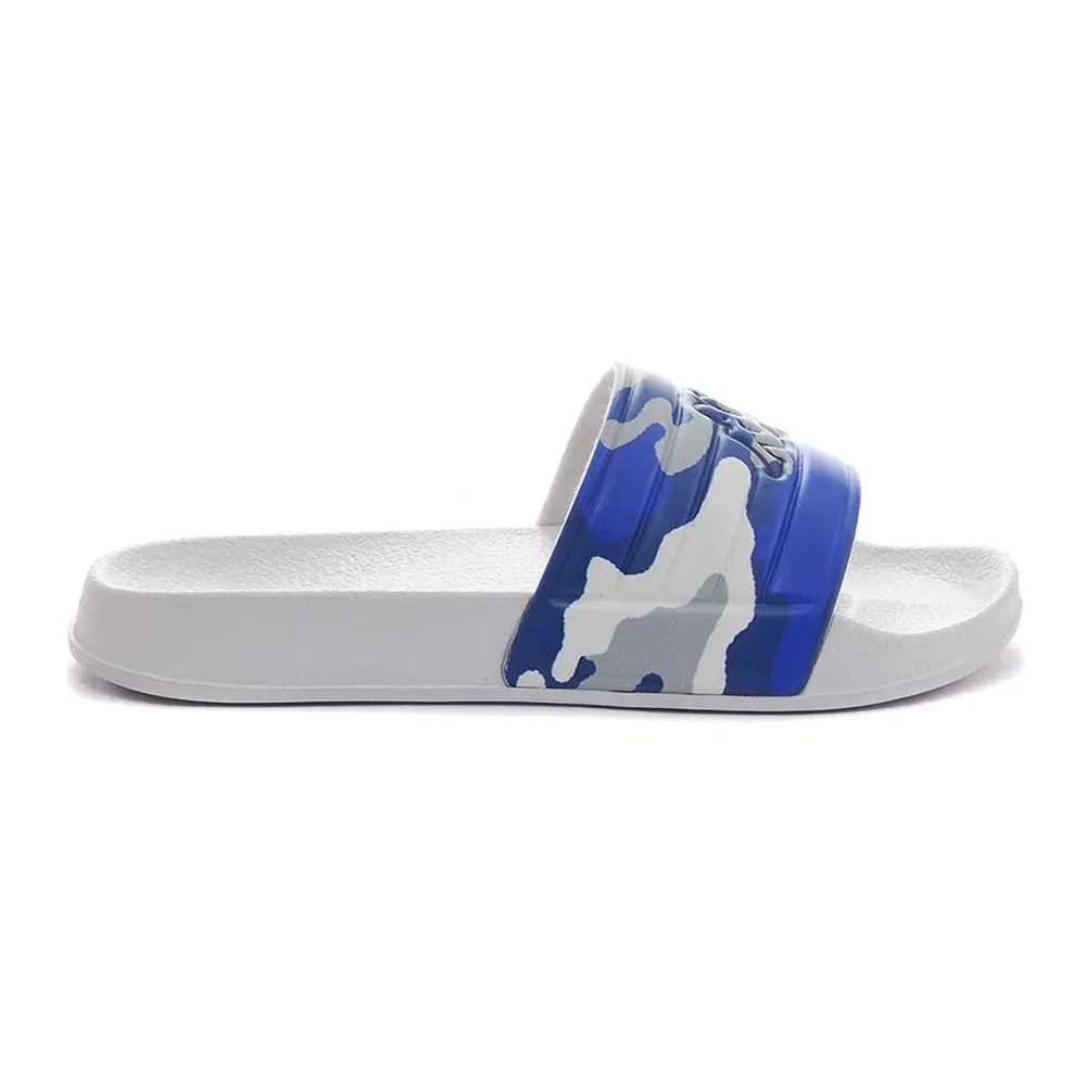 Детские шлепанцы с логотипом Logo Sartwo 3 Kappa, White