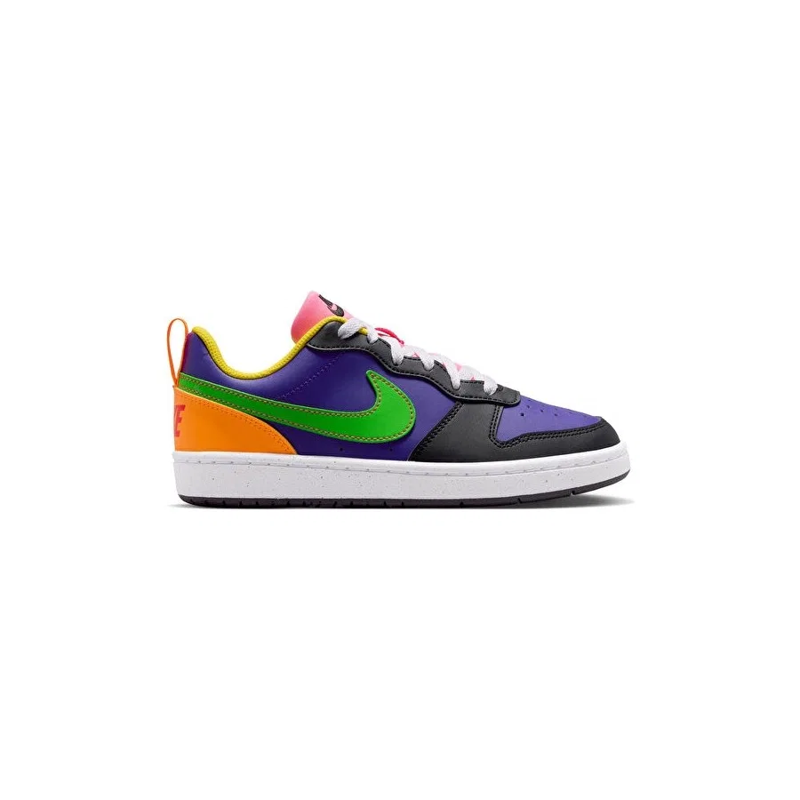 Кроссовки детские с цветным принтом Nike Court Borough Low Recraft, Разноцветный