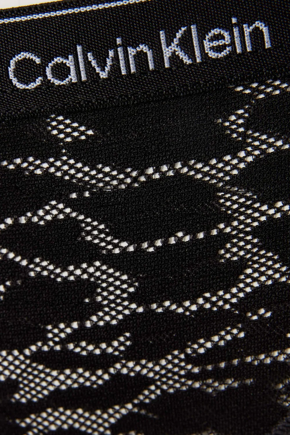 Комплект бикини с кружевом Icon Calvin Klein, черный — фото 3