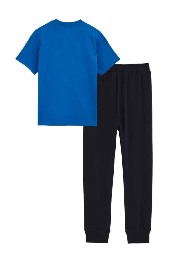 Пижамный комплект, хлопок, Set, We Fashion, Bright Blue, ярко-синий — фото 2