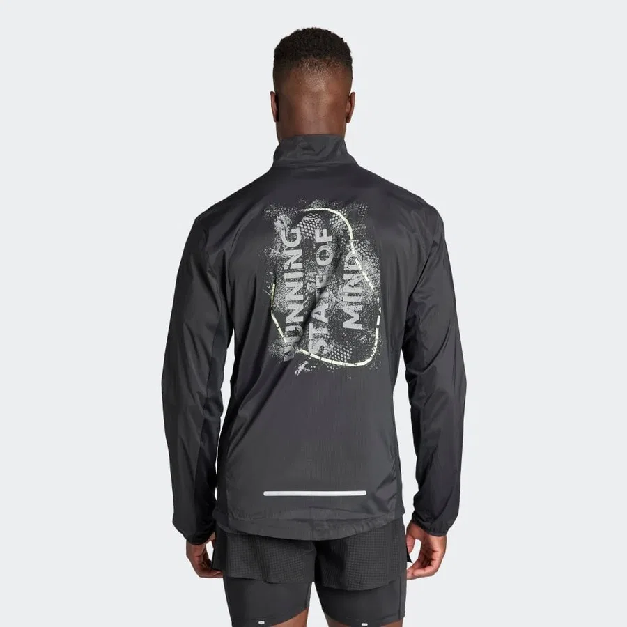Ветровка adidas Ultimate Allover Print, Черный — фото 3