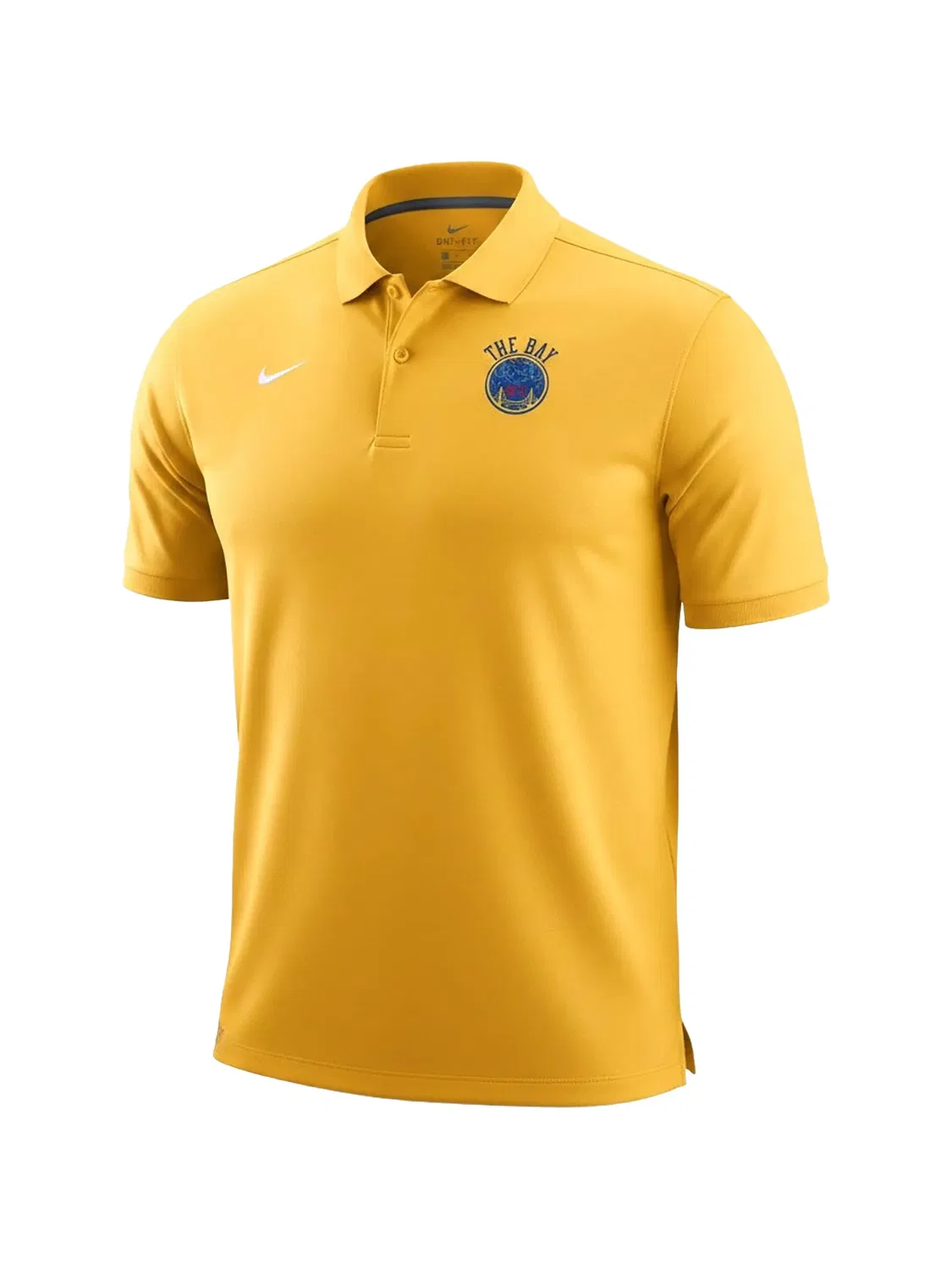 Рубашка поло Golden State Warriors Nike, желтый