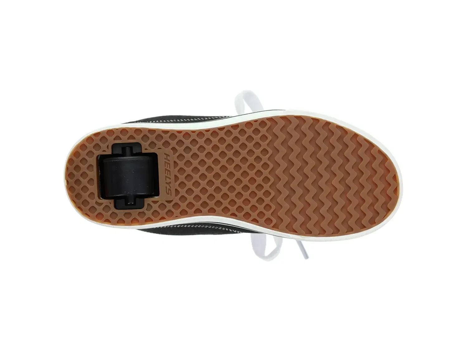 Кроссовки Pro 25 с колесом, Heelys, черно-белые — фото 4