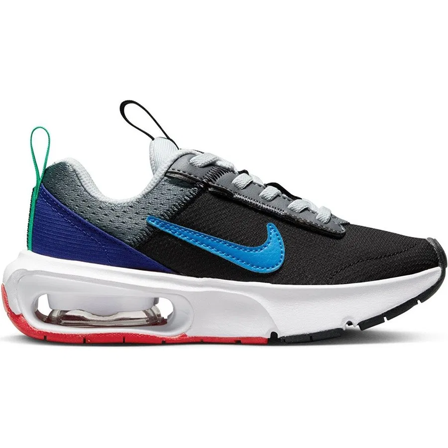 Детские спортивные кроссовки с воздушной подошвой Air Max Intrlk Lite Nike, Серо-черный
