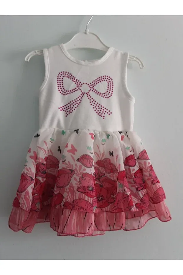Детское платье для девочек хлопковое Mayabebe, Pink