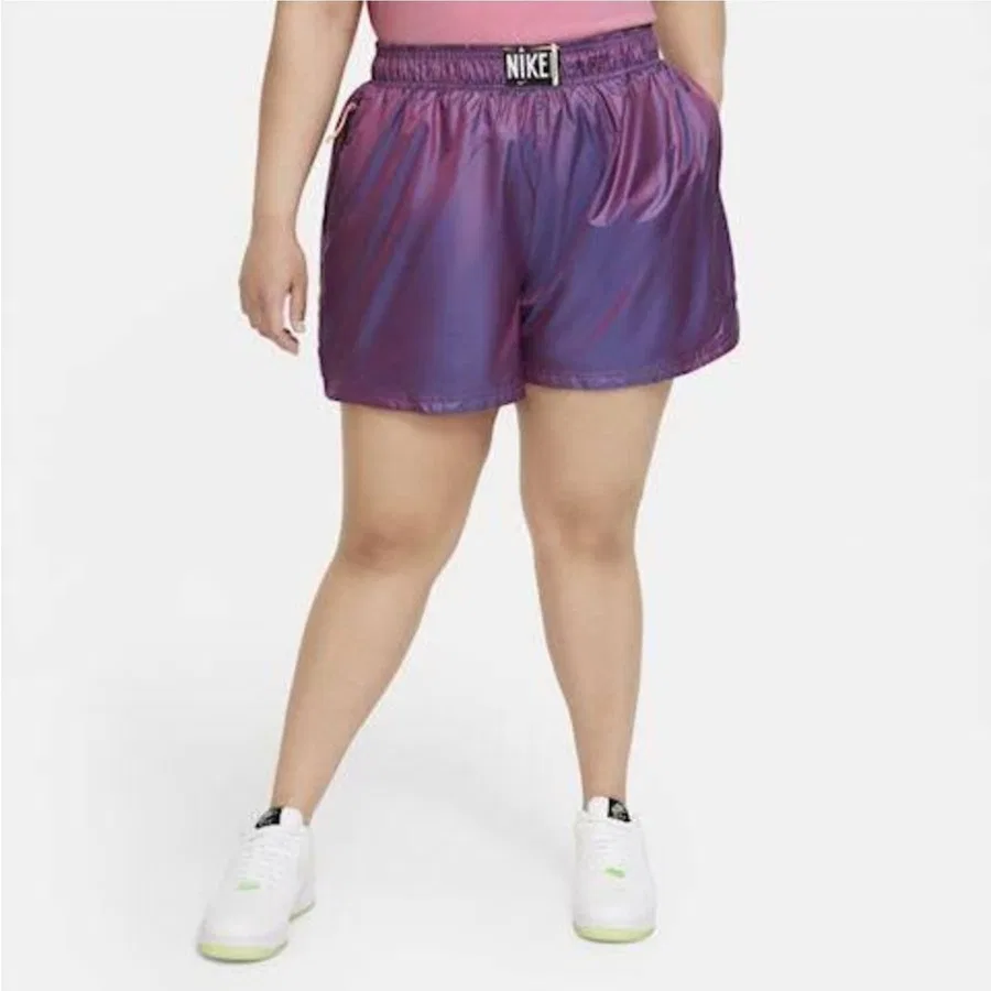 Шорты спортивные с принтом Sportswear Woven Shorts Nike, Фиолетовый