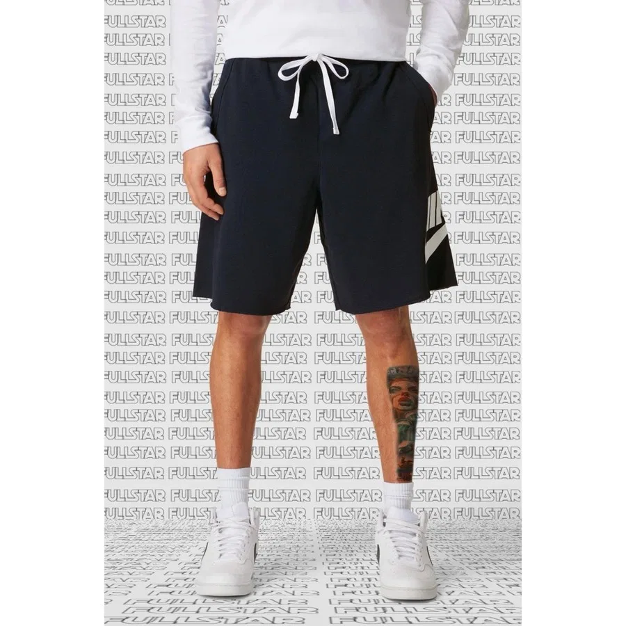 Мужские шорты свободного кроя с принтом Futura Nike Sportswear Club, L, Черный