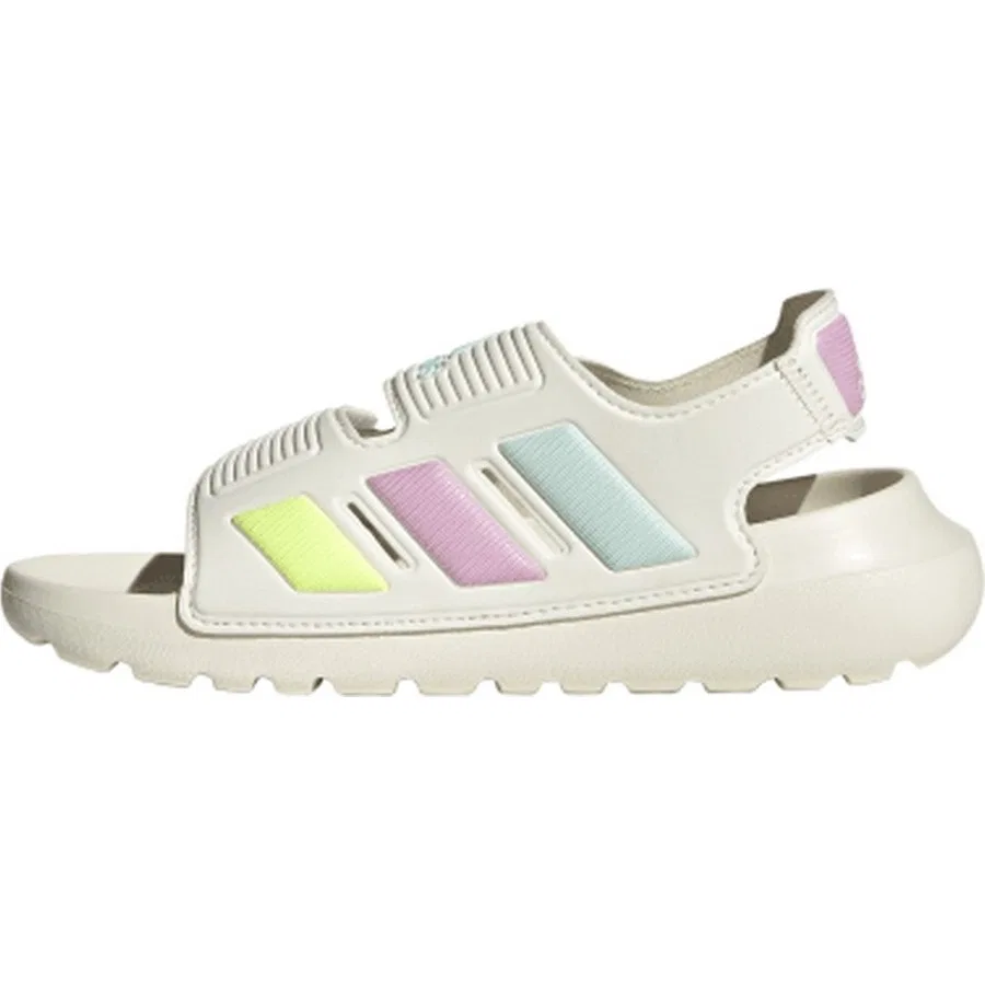 Сандалии детские с тремя полосками Altaswim 2.0 C JI3062 adidas, Белый — фото 4