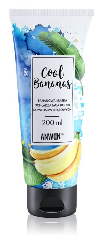 

Окрашивающая маска для темных оттенков волос Anwen Cool Bananas