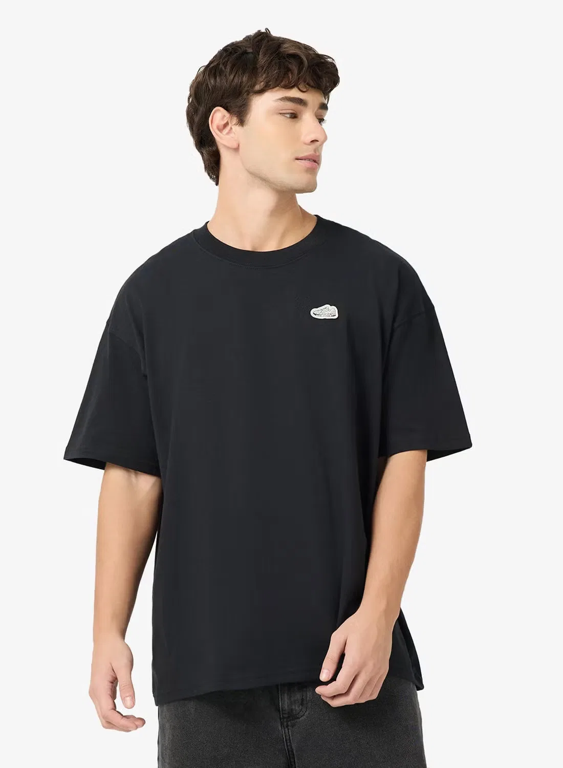 Футболка с патчем Vomero Nike, черная