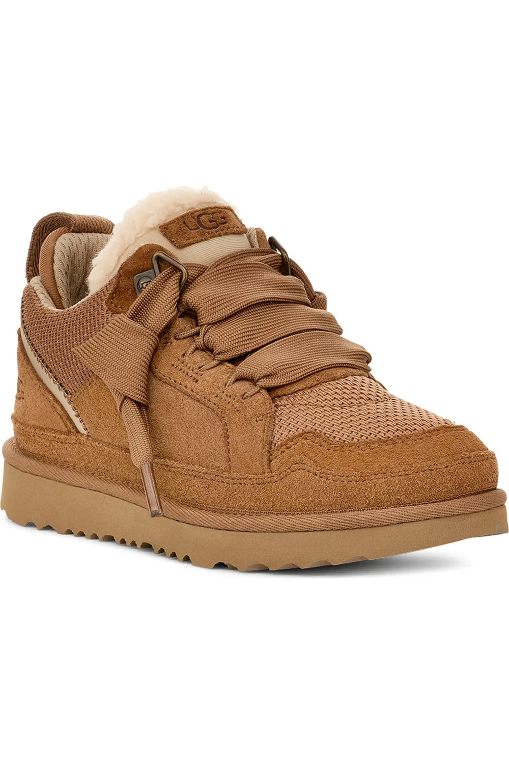 Детские кроссовки на платформе Lowmel UGG, Chestnut