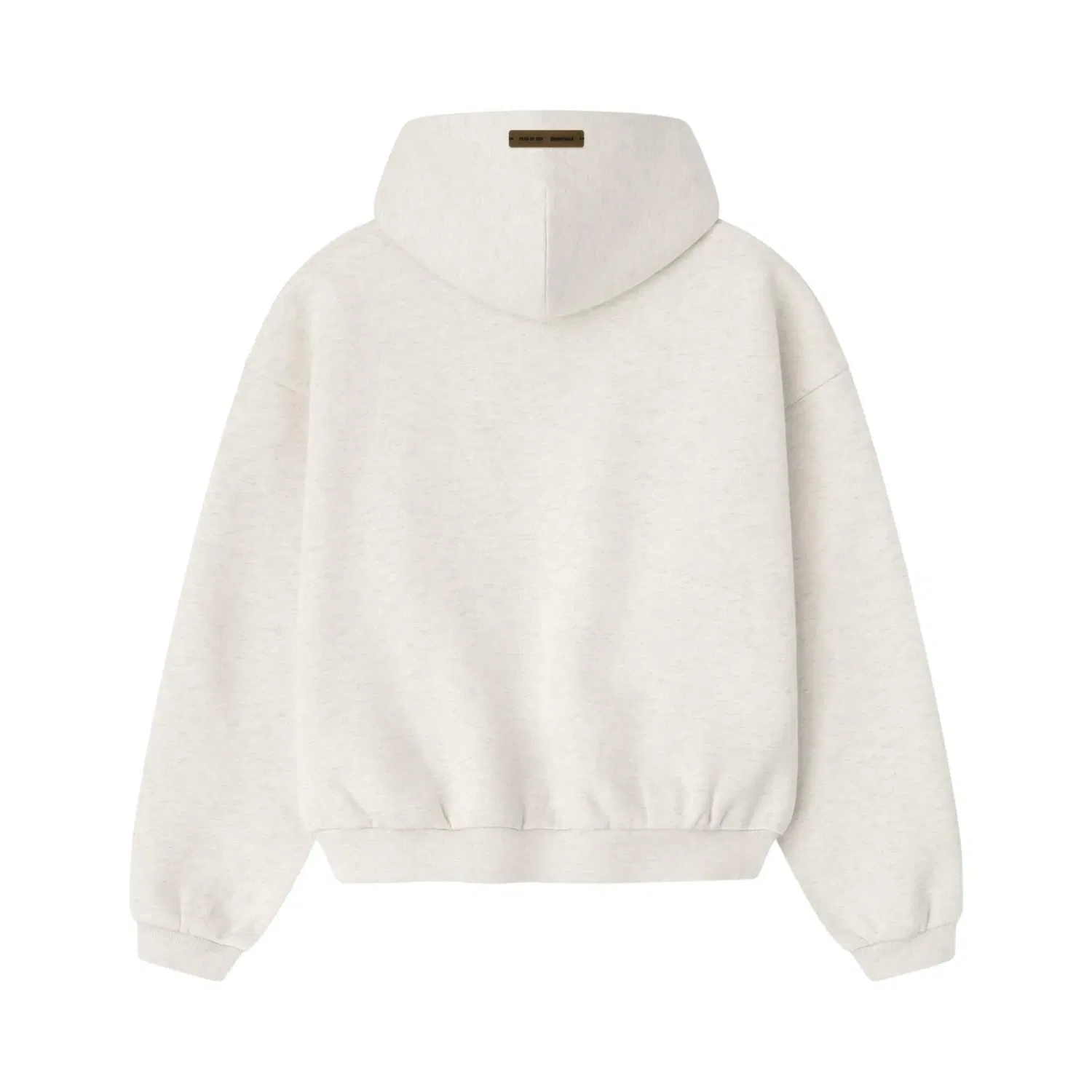 Толстовка Fear of God Essentials Embossed Classic Hoodie, кремовый — фото 2