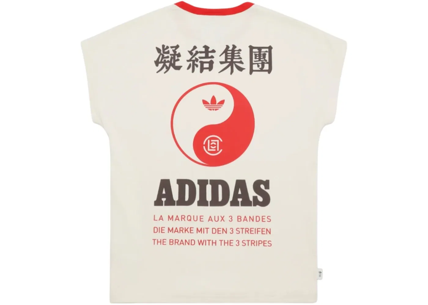 Мужская футболка с длинным рукавом Adidas x Clot Chinese New Year Collection by Edison Chen Dolman T-shirt, White
