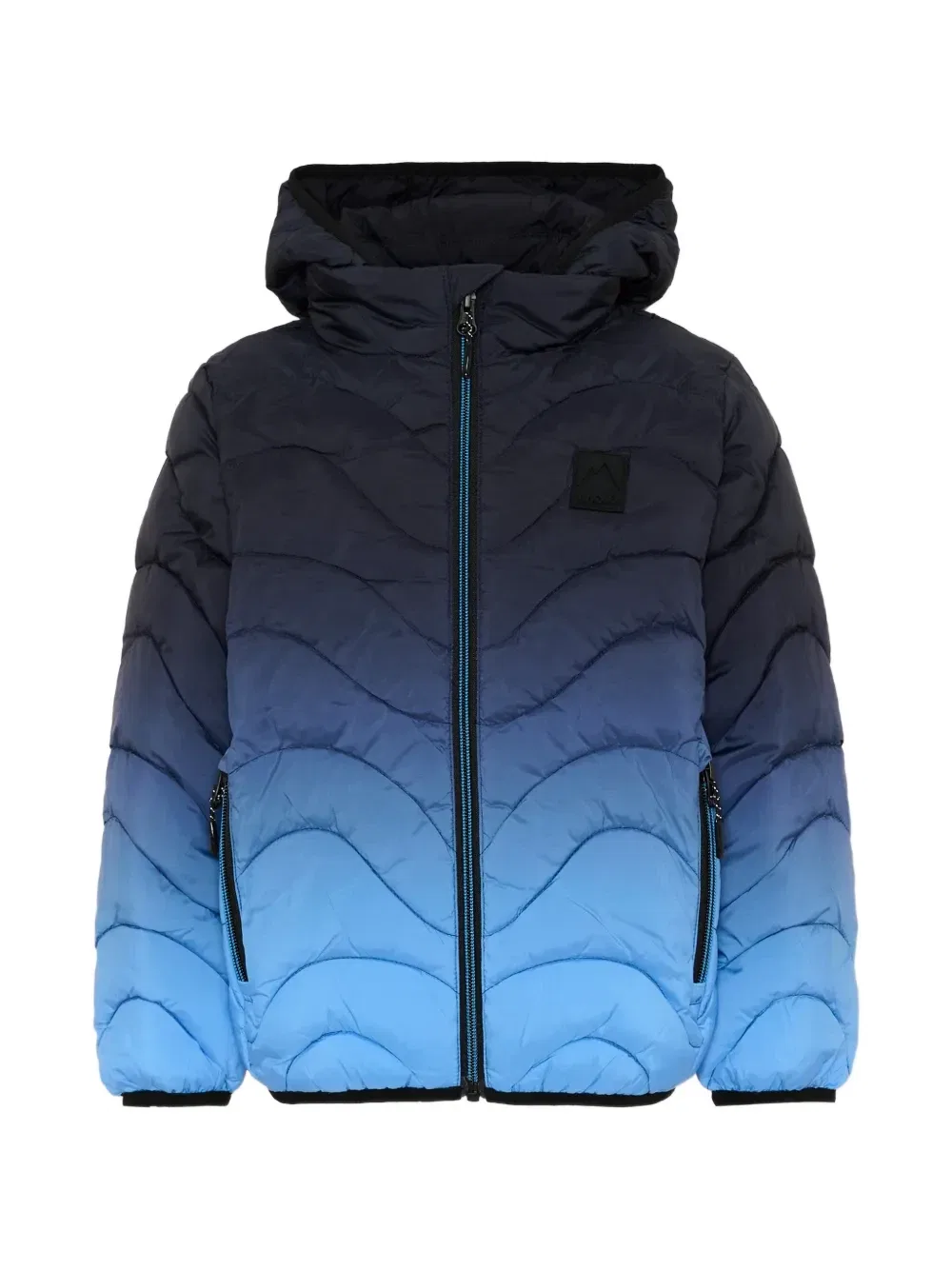 Куртка Hao gradient wave-quilted Molo, синий