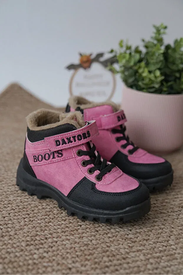 Детские ботинки для девочек ортопедические Daxtors, Fuchsia — фото 3