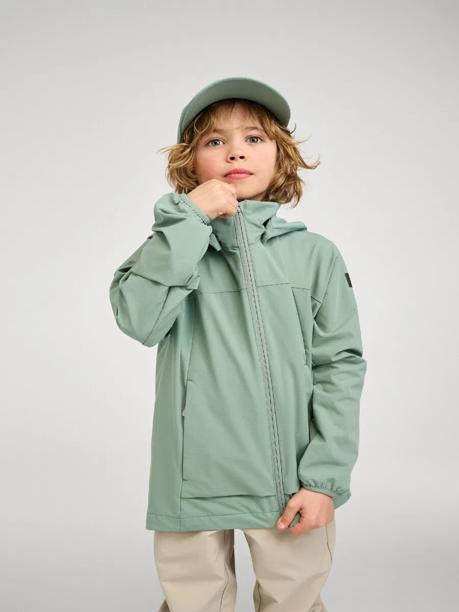 Куртка Reima Performance Jacket 'Puroton' зеленого цвета — фото 2