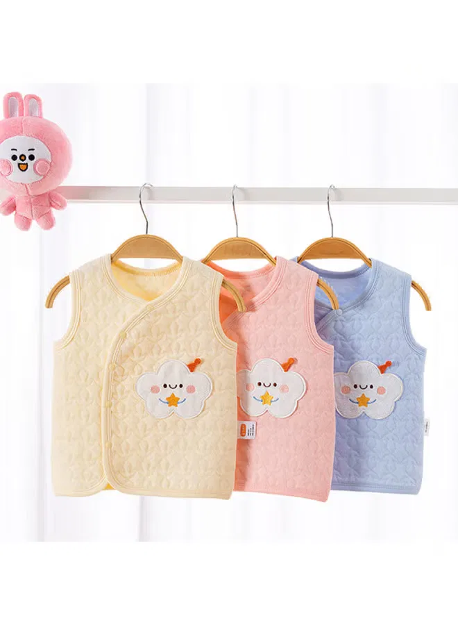 Жилет утепленный детский без рукавов Babyprints, синий