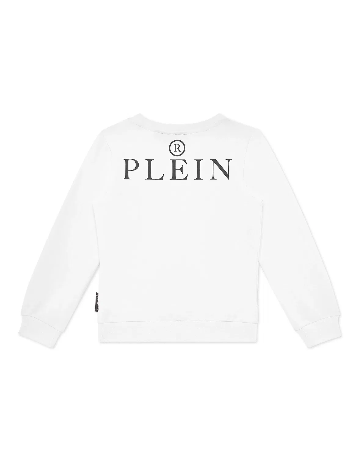 Детский свитшот с длинным рукавом с принтом Teddy Bear PHILIPP PLEIN, черный — фото 3