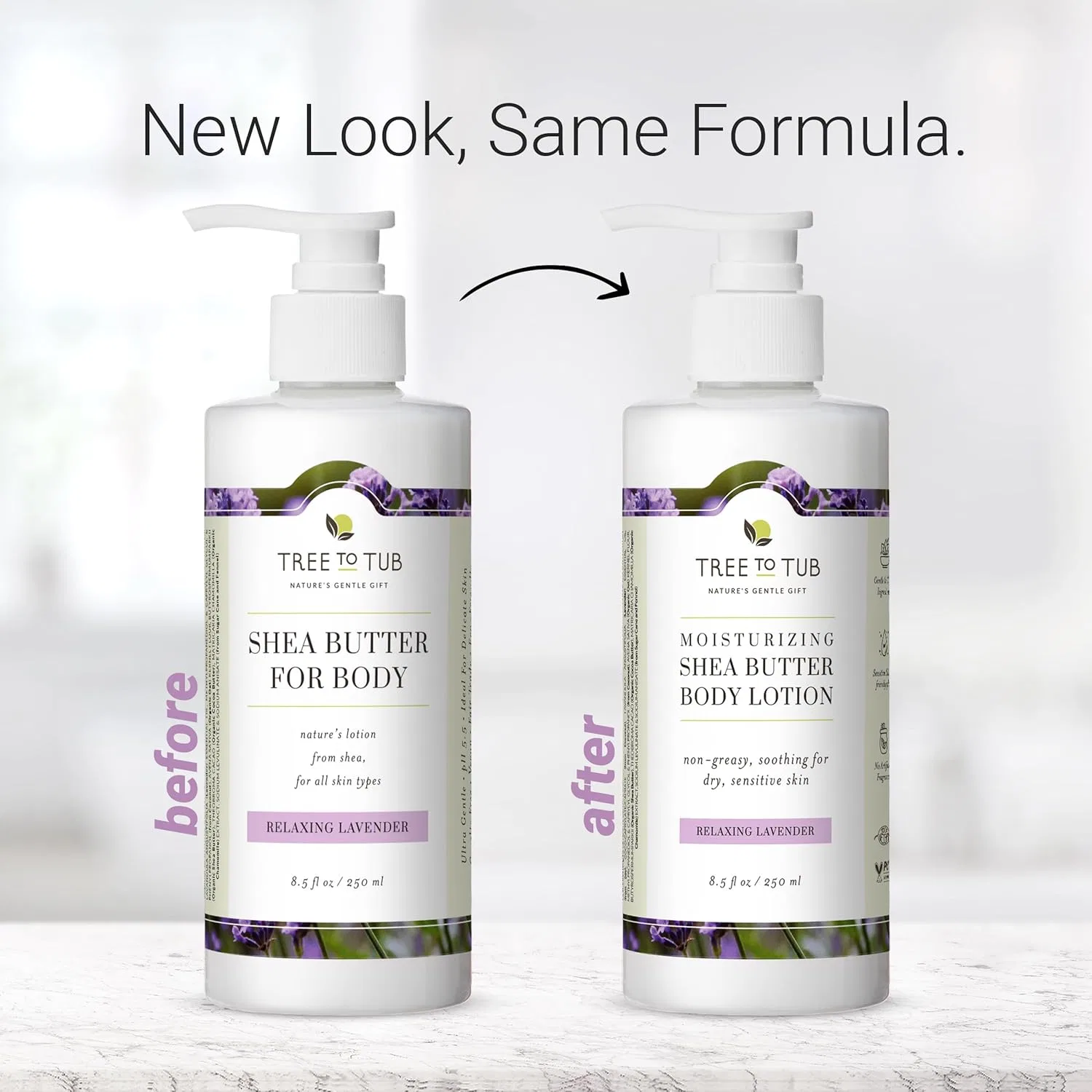 Лосьон для тела Lavender Shea Butter, Tree To Tub — фото 4