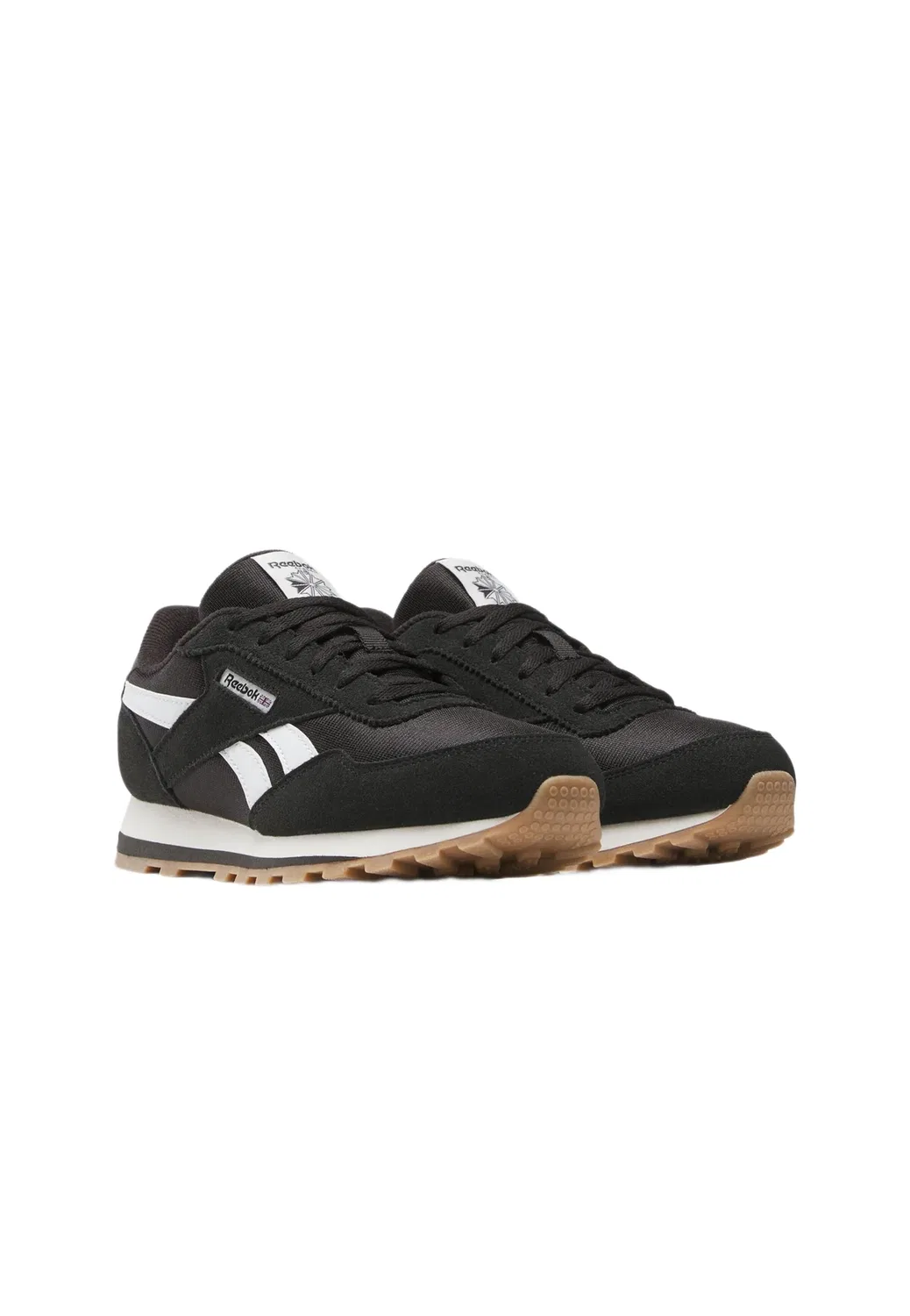 Классические кроссовки для ходьбы az-black-3 Reebok, Washed Black Black Chalk — фото 2