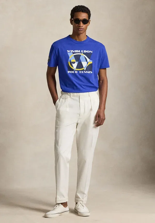 Футболка с принтом Polo Ralph Lauren, синий — фото 2