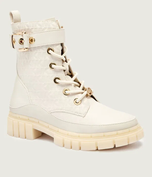 Детские ботинки для мальчиков из искусственной кожи Blake Colby Michael Kors Kids, бежевый