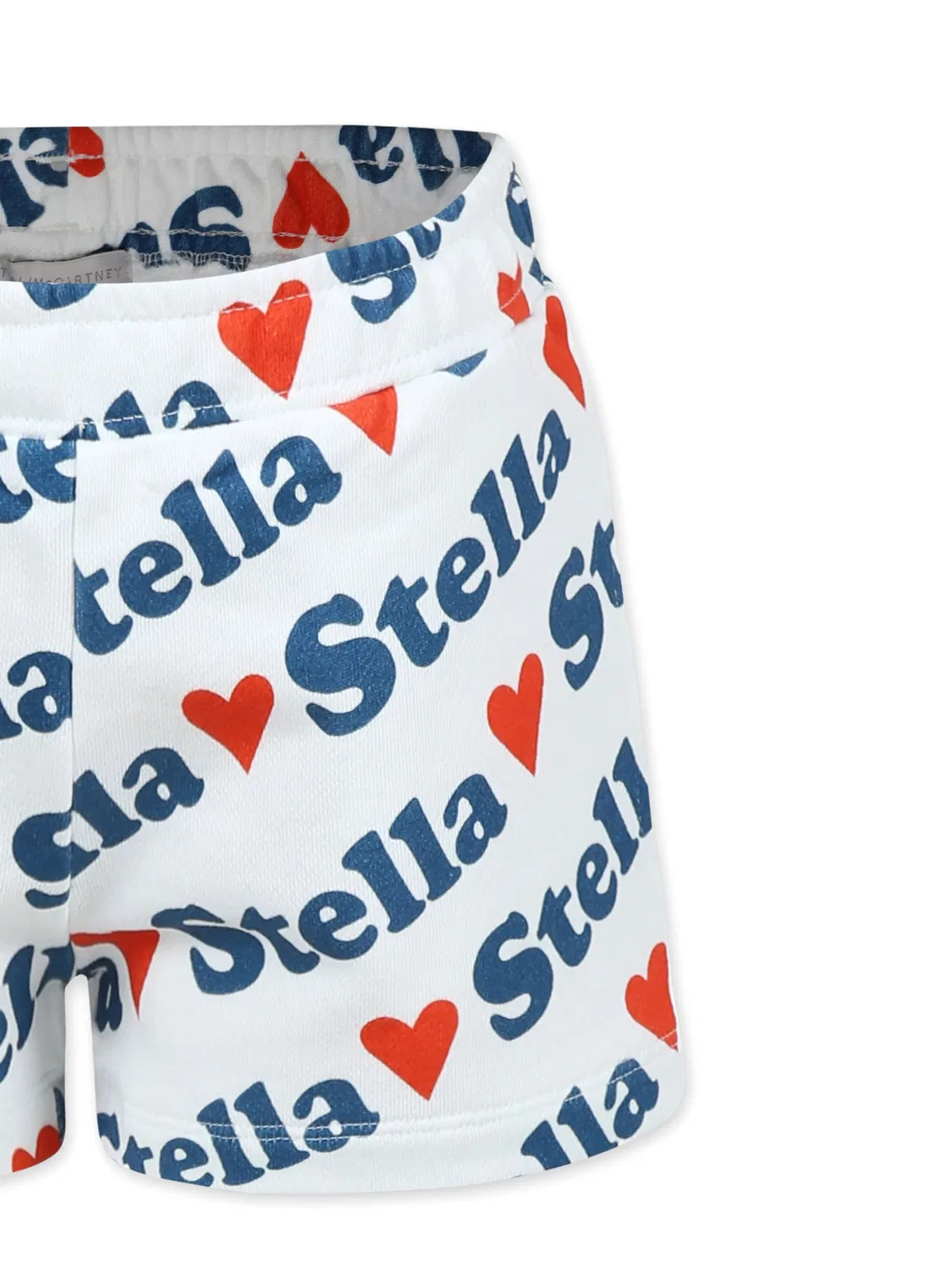 Шорты из органического хлопка Stella McCartney, белый — фото 2