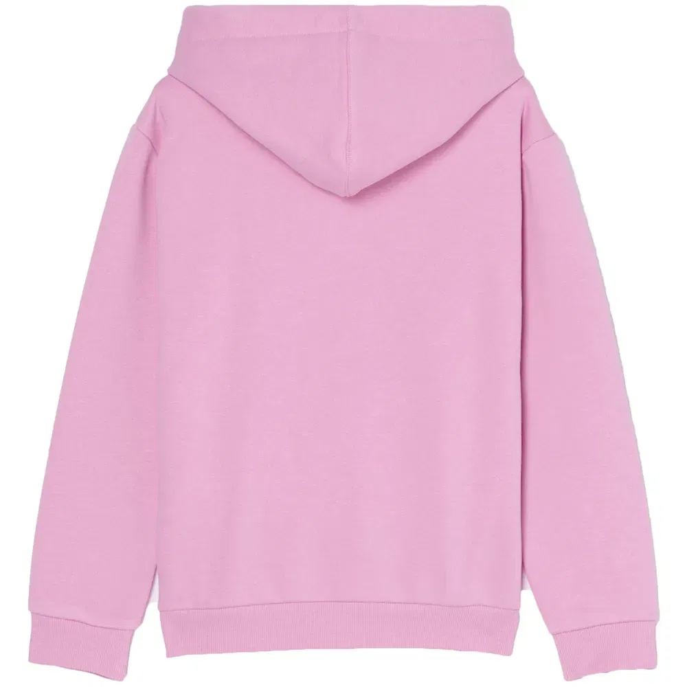 Детское худи для девочек с принтом Roxy Surf Feeling Roxy, Pink — фото 2