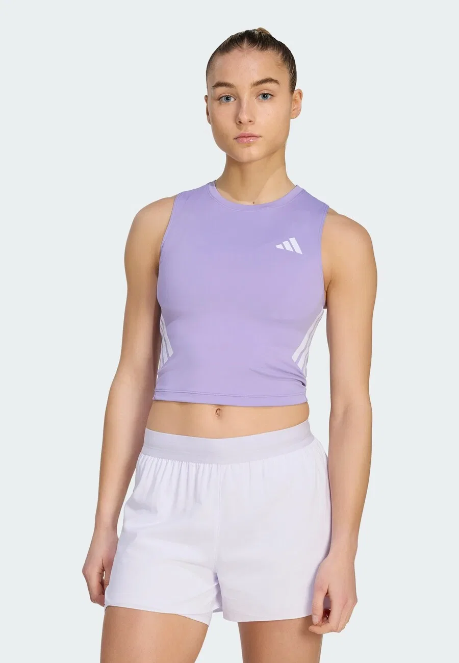 Спортивная футболка ADIDAS PERFORMANCE 'Adi365 Iconic' лавандового цвета — фото 2