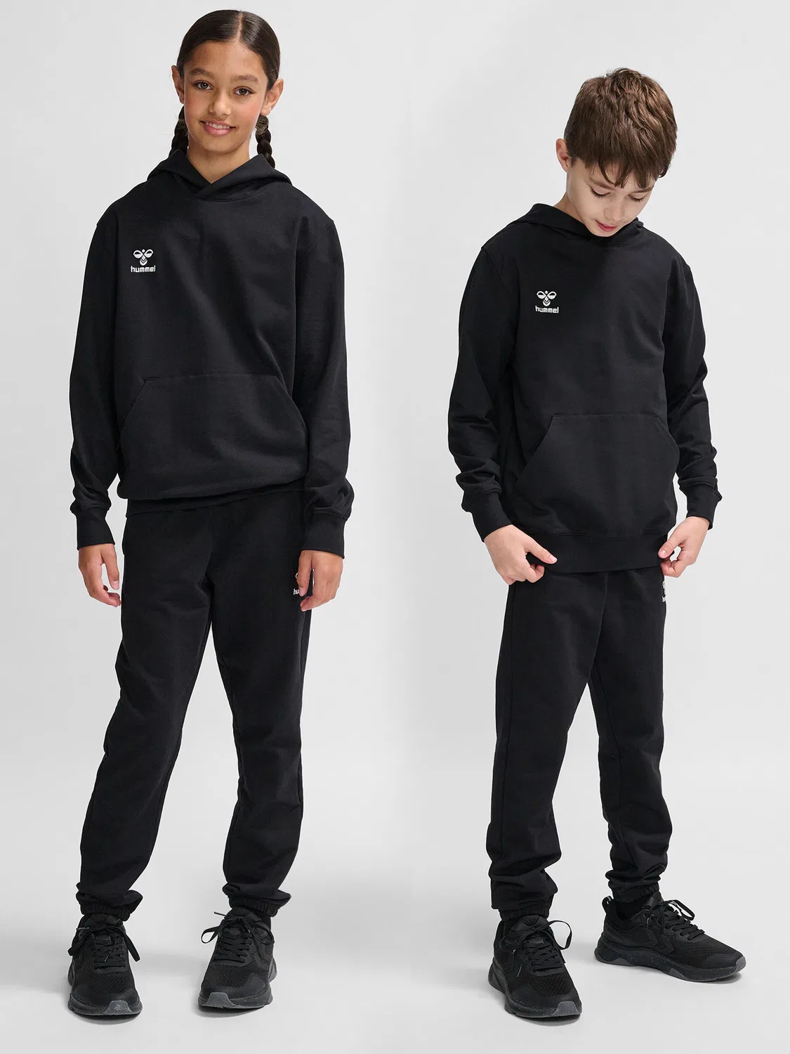 Детское худи с капюшоном Hmlgo Hummel, Schwarz