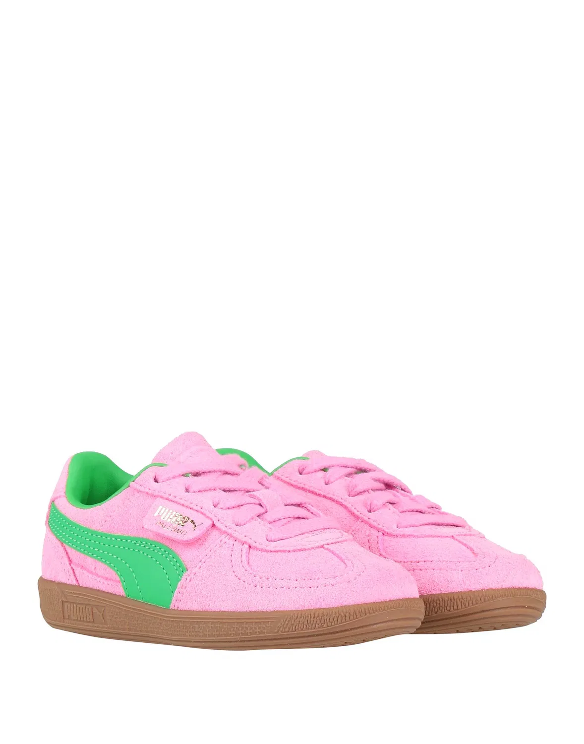 Детские кроссовки для девочек кожаные Palermo Special Ps Puma, розовый — фото 2