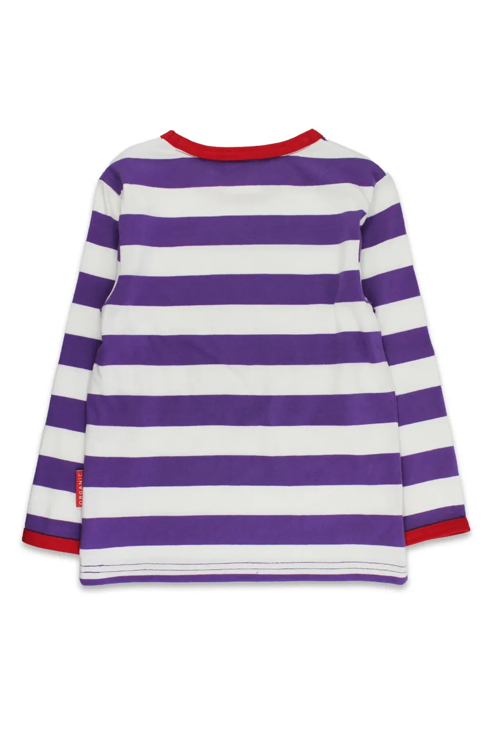 Детская футболка с аппликацией с длинным рукавом Toby Tiger, Purple — фото 2
