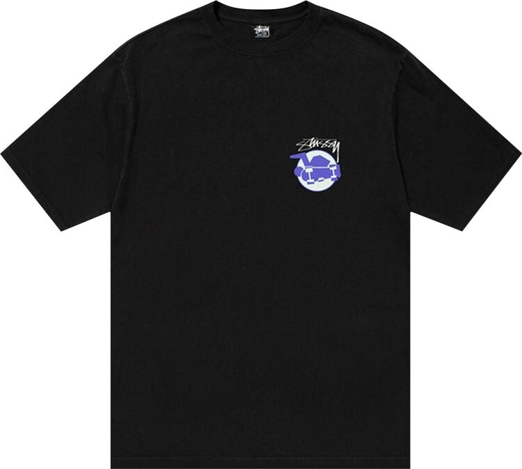 

Футболка Stussy Skateman Tee 'Black', черный