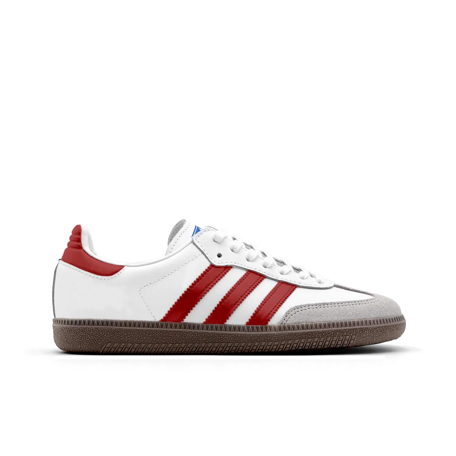 Кроссовки для скейтбординга Samba OG, Adidas Originals, White Red — фото 3